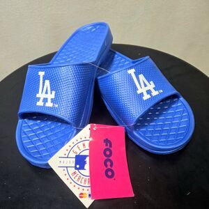 Los Angeles Dodgers ISlide   Sandals - Size 11/12 New with tags